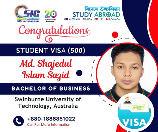 Congratulations, Md. Shajedul Islam Sazid!